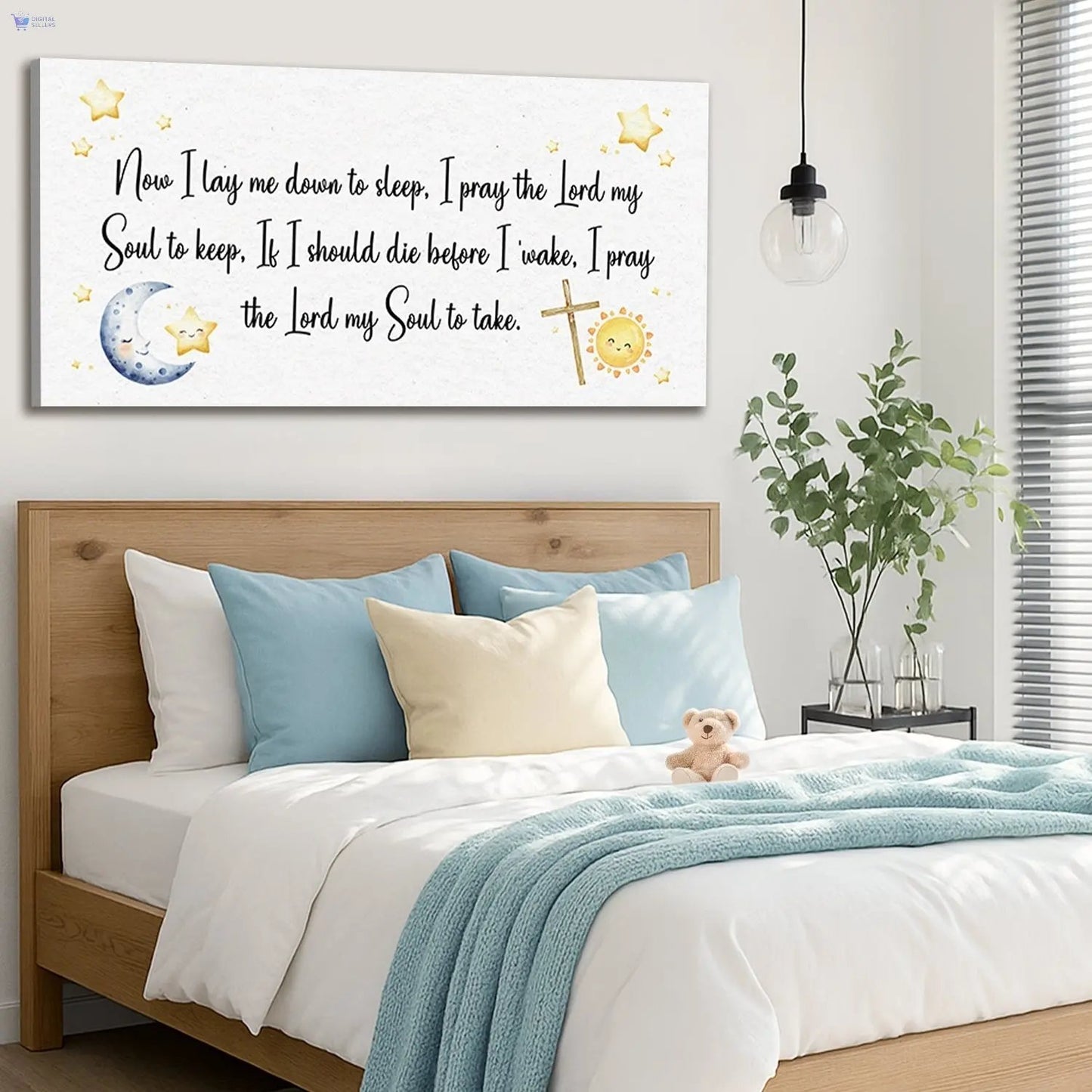 I Lay Me Down To Sleep Faith Sign
